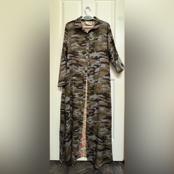 Camo jacket or kimono small - Picture 4 of 4